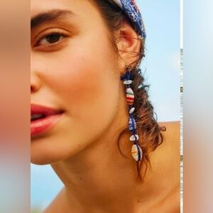 Free People Ariana Ost Voyage Dangle Earrings NWT $48